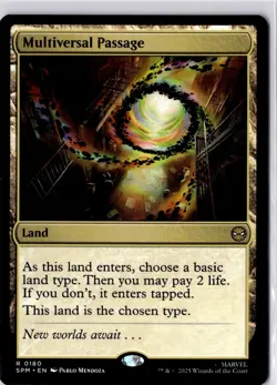 Multiversal Passage Marvel's Spider-Man Regular NM R 0180 - Image 1