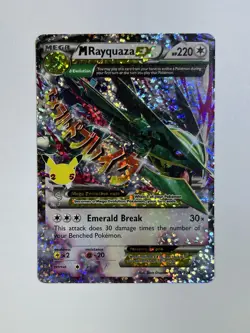 Pokemon M Rayquaza EX 76/108 Celebrations: Classic Collection Holo English NM - Image 1