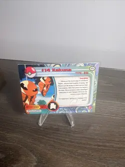 Kakuna #14 Textured Holo Foil, Vintage 1999 Topps Pokemon TV Animation Edition - Image 2