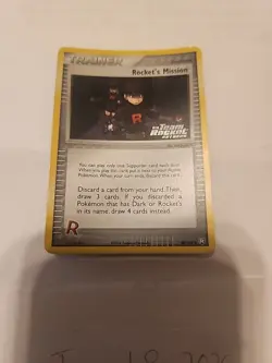 Pokemon TCG Rocket's Mission 88/109 Team Rocket Returns Reverse Foil NM - Image 2