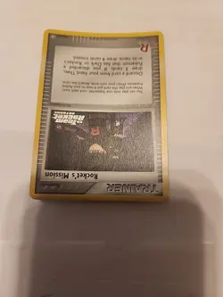 Pokemon TCG Rocket's Mission 88/109 Team Rocket Returns Reverse Foil NM - Image 3