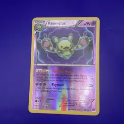 Reuniclus 57/114 Holo Holo Rare Black and White Pokemon TCG With Full Evolution - Image 3