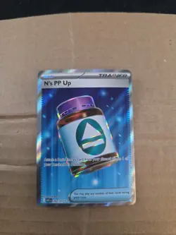 N's PP Up 262/217 Full Art Ultra Rare Pokemon Ascended Heroes ENGLISH NM - Image 1