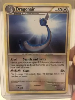 Pokemon TCG Dragonair HS-Triumphant 32/102 Regular Uncommon Lightly Played To NM - Image 1