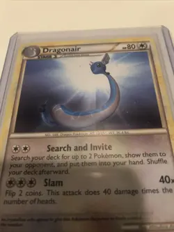 Pokemon TCG Dragonair HS-Triumphant 32/102 Regular Uncommon Lightly Played To NM - Image 3