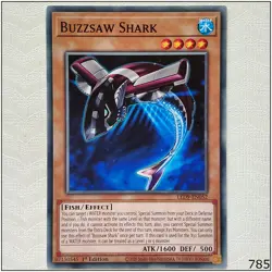 Buzzsaw Shark - LED9-EN052 - Common 1st Edition Yugioh - Image 1