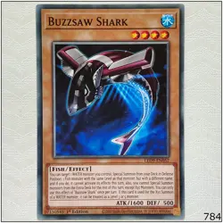 Buzzsaw Shark - LED9-EN052 - Common 1st Edition Yugioh - Image 1