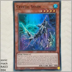 Crystal Shark - RA03-EN031 - 1st Edition Yugioh - Image 1