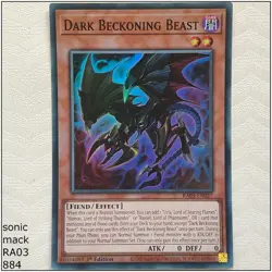 Dark Beckoning Beast - RA03-EN027 - 1st Edition Yugioh - Image 1