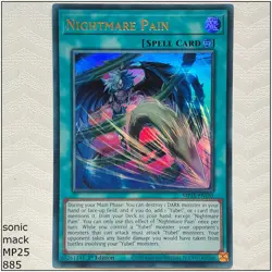 Nightmare Pain - MP25-EN165 - Ultra Rare 1st Edition Yugioh - Image 1