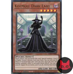 Yugioh Kozmoll Dark Lady GFTP-EN086 Ultra Rare 1st Edition NM - Image 1