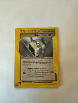 Metal Cube 01 129/147 Aquapolis Pokemon Card - Image 1