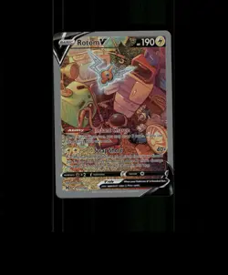 FAN-ART READ DESCRIPTION BELOW SPARKLING HOLO ROTOM Card Pokemon Card p2 - Image 1