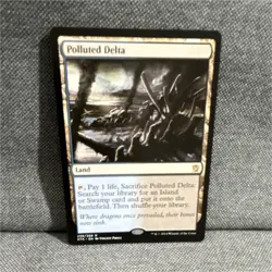 MTG - Polluted Delta Land Khans of Tarkir Regular English - Image 1
