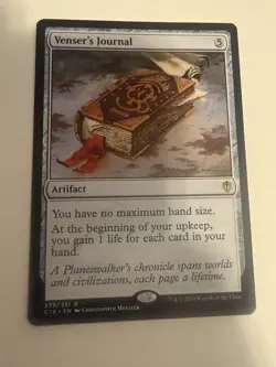 Magic: The Gathering Venser's Journal Artifact Rare Commander 2016 EN 279 - Image 1