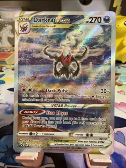 Darkrai VSTAR Crown Zenith GG50/GG70 Galarian Gallery Pokemon TCG 2023 Mint - Image 1