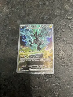 Pokemon Zekrom EX 166/086 Black Bolt Sir English Edition - Image 1