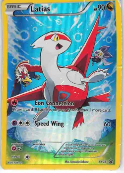 Latias XY78 Promo XY Black Star Promos Pokemon HP/DMG - Image 1