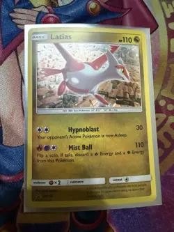 Latias - SM135 - Pokemon Sun & Moon Promo Holo Rare Card LP - Image 1