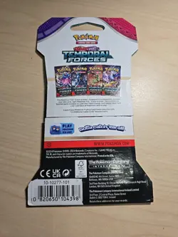 🔥 Pokemon Scarlet & Violet Temporal Forces Sleeved Single Booster Pack ☘ - Image 2