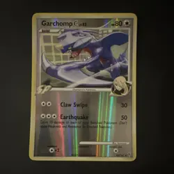Garchomp C lvl 62 60/147 Reverse Holo 2009 Pokemon TCG - Image 1