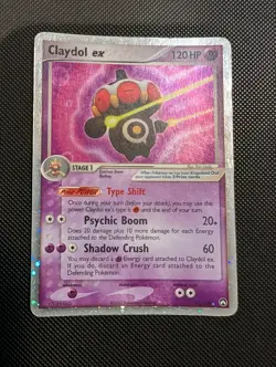 Claydol ex 93/108 2007 EX Power Keepers Pokemon TCG Vintage Holo Rare - Image 1