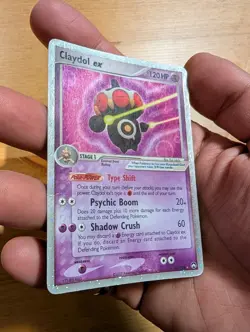 Claydol ex 93/108 2007 EX Power Keepers Pokemon TCG Vintage Holo Rare - Image 2