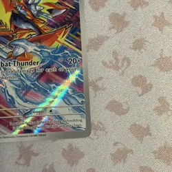 Pokemon TCG Zeraora Stellar Crown Holo Card 151/142 - Image 4