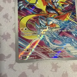 Pokemon TCG Zeraora Stellar Crown Holo Card 151/142 - Image 5
