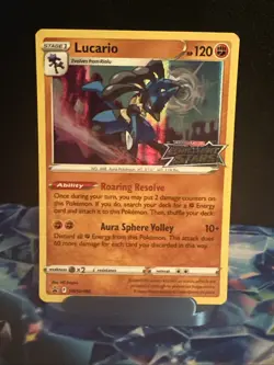Lucario SWSH186 SWSH: Sword & Shield Promo Cards Holo Near Mint Pokemon TCG - Image 1