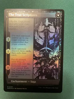 MTG Sheoldred / The True Scriptures showcase foil #297 March of the Machine LP - Image 2