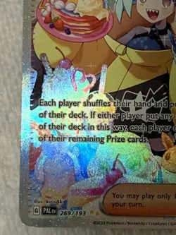 Iono 269/193 Special Illustration Rare Paldea Evolved Pokemon Card SAR - Image 5