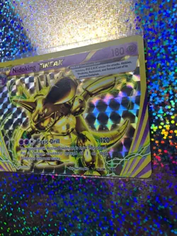 2016 Pokemon TCG XY Evolutions Rare BREAK 46/108 Nidoking BREAK - Image 3