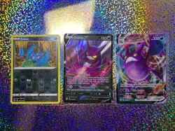 Pokemon Shining Fates: Full Art 045/072 Crobat VMAX; Ultra Rare 044/072 Crobat - Image 1