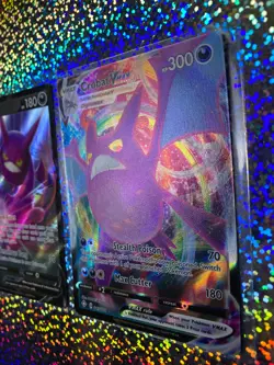 Pokemon Shining Fates: Full Art 045/072 Crobat VMAX; Ultra Rare 044/072 Crobat - Image 3