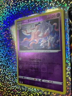 Pokemon Hisuian Zoroark: Full Art 147/196 VSTAR; 146/196 V; Reverse Holo 076/196 - Image 5