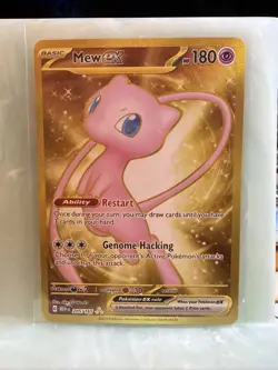 Pokemon Mew ex 205/165 Sv: Scarlet & Violet 151 Holo Hyper Rare - Image 1