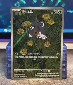 Nymble (096/094) IR ~ Mint/NM [Me02: Phantasmal Flames 2025] Holo Pokemon TCG NM - Image 1