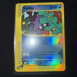 Shellder, 129/165, Reverse Hologram, Expedition, 2002, Pokemon - Image 2