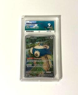 Snorlax 151 Black Star Promo Elite Trainer Box 051 - Graded Ace 9 Mint Pokemon - Image 1