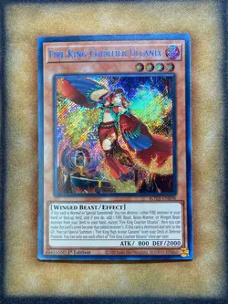 Yugioh Fire King Courtier Ulcanix ROTA-EN098 Secret Rare 1st Ed NM - Image 1