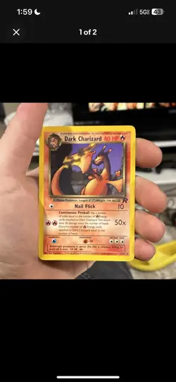 Pokemon TCG Holo Vintage Card Lot Nintendo Wizards 10 Cards Team Rocket Base - Image 3