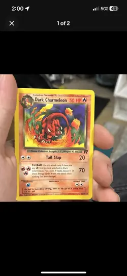 Pokemon TCG Holo Vintage Card Lot Nintendo Wizards 10 Cards Team Rocket Base - Image 5