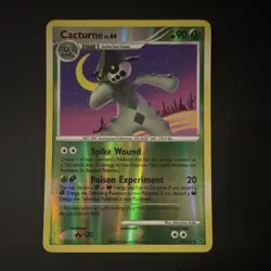 Cacturne 42/127 Reverse Holo 2009 TCG Pokemon Card LP - Image 1