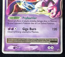 Mewtwo DP28 Black Star Promo Holo Pokemon Card Diamond & Pearl - LP - Image 4