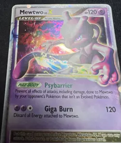 Mewtwo DP28 Black Star Promo Holo Pokemon Card Diamond & Pearl - LP - Image 5