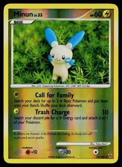 Pokemon Card - Minun Supreme Victors 71/147 Uncommon Reverse Holo - Image 1
