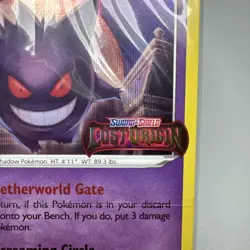 Sealed Stamped Gengar SWSH241 Promo Pokemon Lost Origin Build And Battle Deck. - Image 2