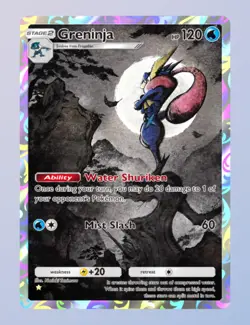 (Digital Card) Greninja Full-Art 1⭐, Pokemon TCG Pocket, English - Image 1