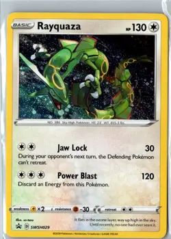 Rayquaza - SWSH029 (Cosmos Holo) Promo NM Holofoil Pokemon - Image 1